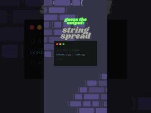 What happens when you spread a string in JavaScript?
